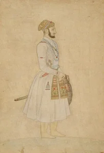 बहादुर शाह प्रथम 1707 में मुगल गद्दी पर बैठे।