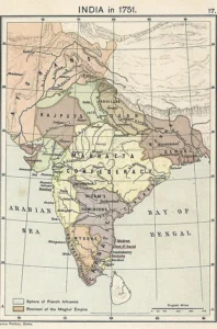 India in 1751