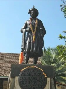 statue of Balaji Vishwanath in Shrivardhan, Maharashtra
