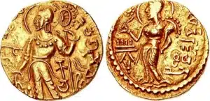 काच नामधारी स्वर्ण सिक्का, समुद्रगुप्त कालीन उत्तराधिकार संदर्भ