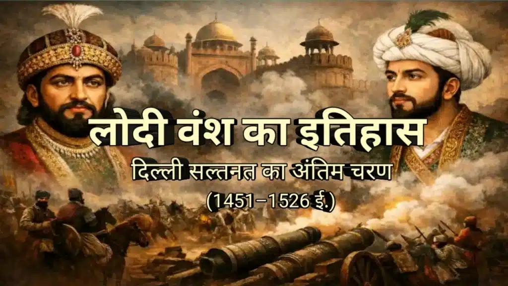 लोदी वंश का इतिहास में इब्राहीम लोदी और बाबर का संघर्ष