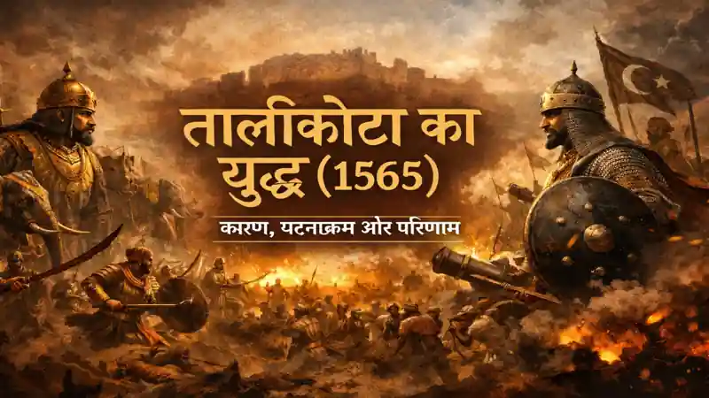 तालीकोटा का युद्ध (1565) में विजयनगर और दक्कन सेना